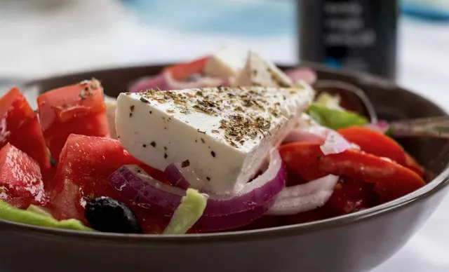 Traditional Greek salad